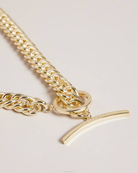 Ted Baker mujer 2ZFP1068 joyas collar de cadena llamativo parsah color dorado