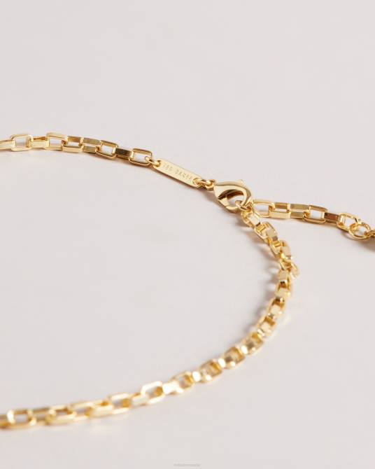 Ted Baker mujer 2ZFP1110 joyas collar con colgante de corazón infinito mareka color dorado