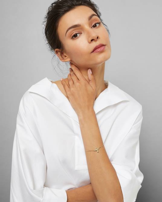 Ted Baker mujer 2ZFP981 joyas pulsera de abejorro beedina color dorado