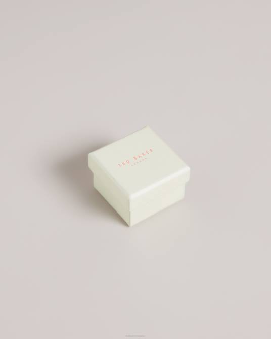 Ted Baker mujer 2ZFP967 joyas aretes huggie de perlas periaa color dorado