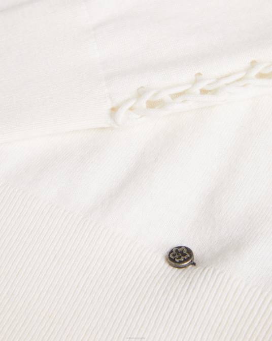 Ted Baker mujer 2ZFP124 ropa jersey maevia con cuello vuelto y aplicación de puntos natural