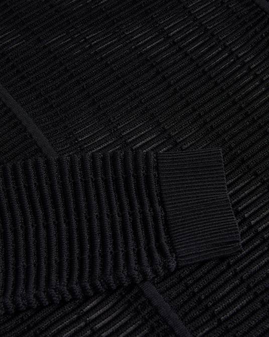 Ted Baker mujer 2ZFP437 ropa suéter texturizado de corte slim roshila negro