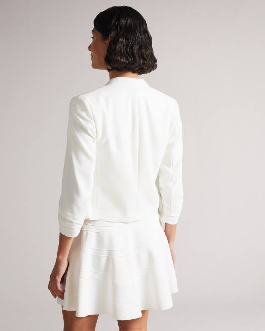 Ted Baker mujer 2ZFP131 ropa chaqueta corta lila Marfil