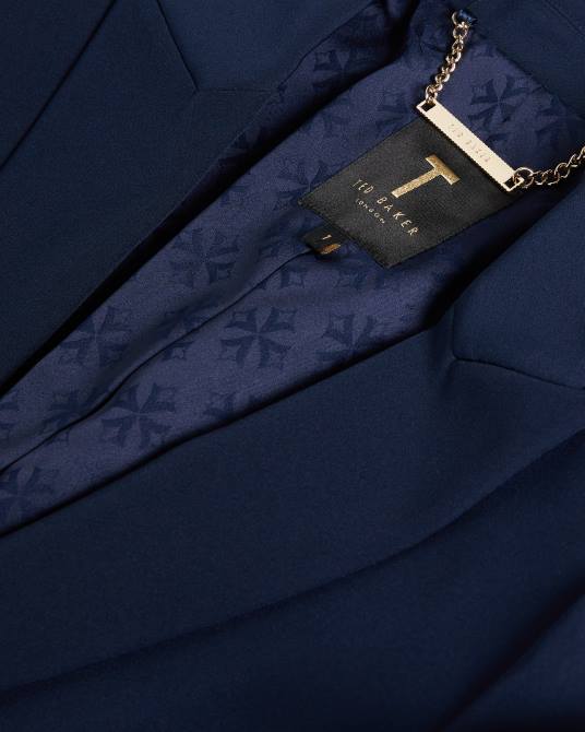 Ted Baker mujer 2ZFP271 ropa chaqueta de sastre slim rrae Armada