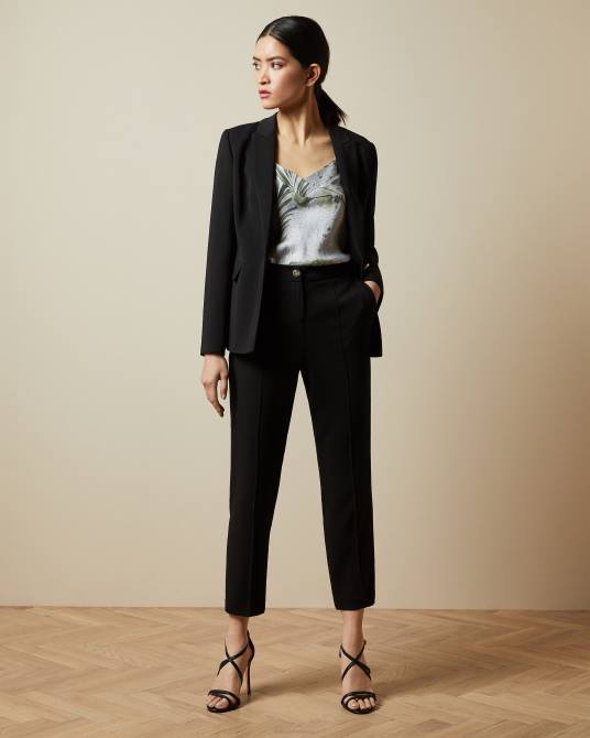 Ted Baker mujer 2ZFP441 ropa chaqueta blazer con botonadura sencilla raee negro