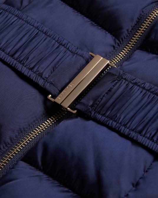 Ted Baker mujer 2ZFP78 ropa abrigo impermeable largo acolchado aliciee Armada