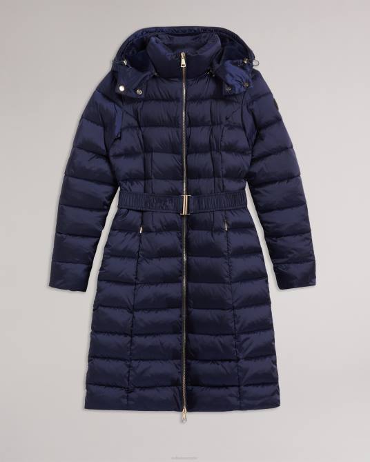 Ted Baker mujer 2ZFP78 ropa abrigo impermeable largo acolchado aliciee Armada