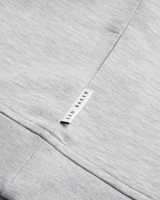 Ted Baker mujer 2ZFP537 ropa sudadera con logo de lorito gris