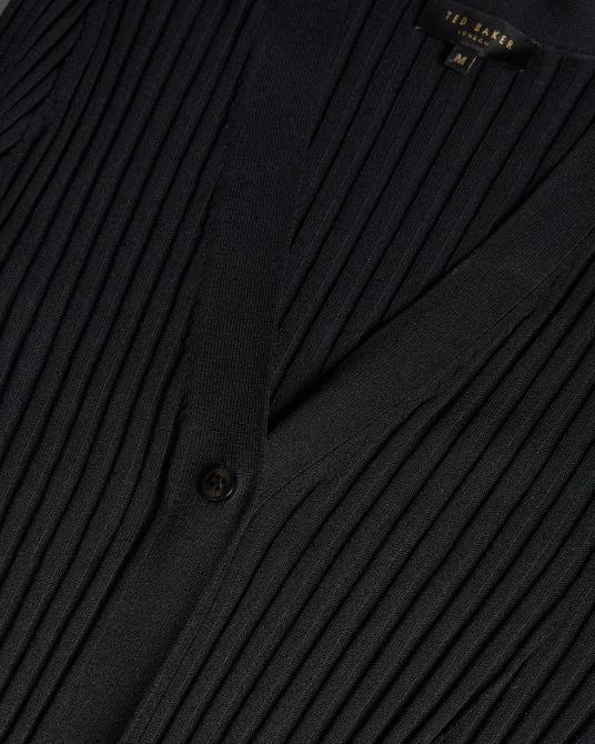 Ted Baker mujer 2ZFP602 ropa cárdigan largo nardaa negro