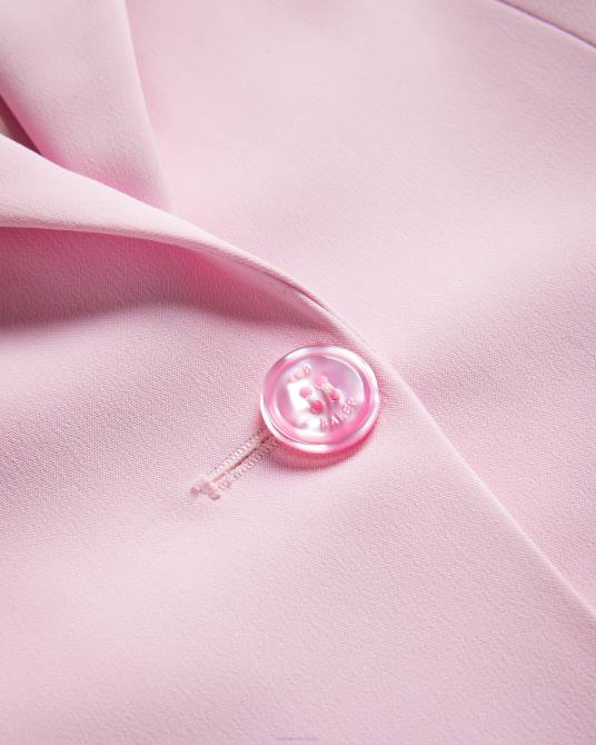 Ted Baker mujer 2ZFP243 ropa myyia blazer de corte slim con botonadura sencilla lila