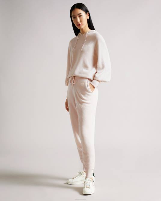 Ted Baker mujer 2ZFP570 ropa joggers leine de cachemir orgánico rosa claro