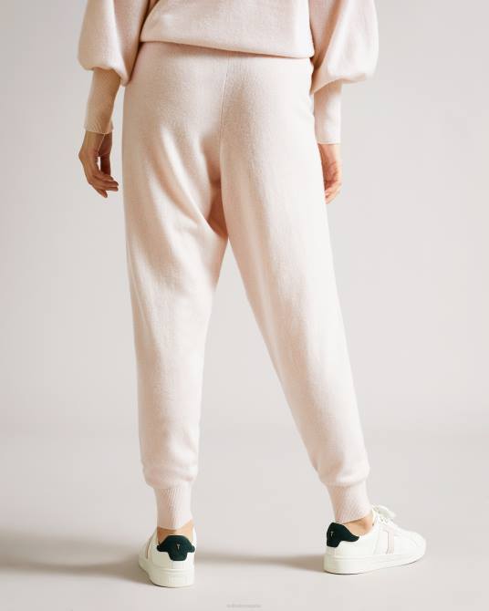 Ted Baker mujer 2ZFP570 ropa joggers leine de cachemir orgánico rosa claro