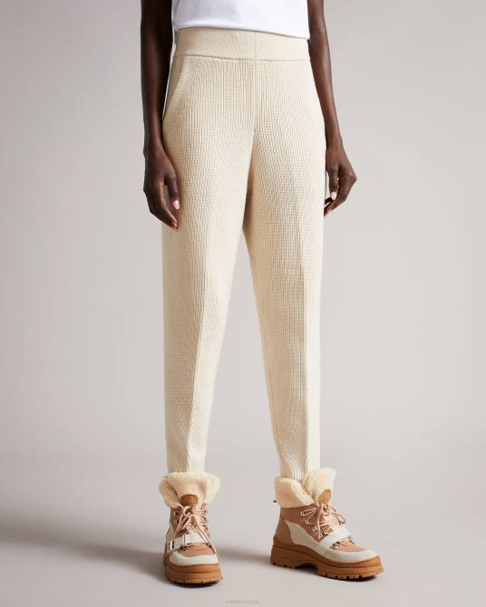 Ted Baker mujer 2ZFP611 ropa joggers de punto de diseño juliiah natural
