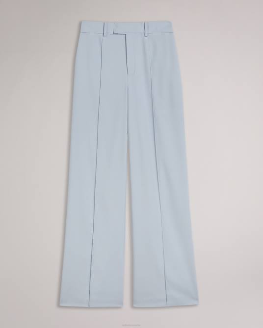 Ted Baker mujer 2ZFP249 ropa pantalones anchos de talle alto Hildiat bebe azul