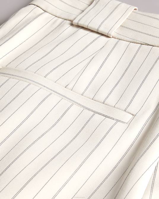 Ted Baker mujer 2ZFP270 ropa pantalones de sastre con pernera de barril kllarat crema