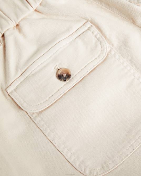 Ted Baker mujer 2ZFP277 ropa pantalones de vestir con pernera ancha steviey desnudo claro