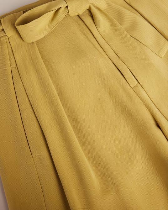 Ted Baker mujer 2ZFP291 ropa pantalones anchos jemila caqui