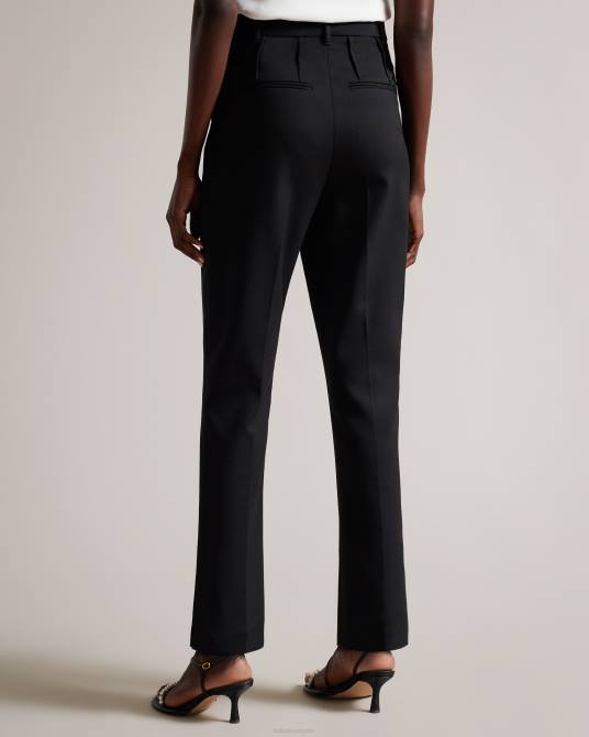 Ted Baker mujer 2ZFP335 ropa pantalones pitillo frittat de sastre con pinzas negro