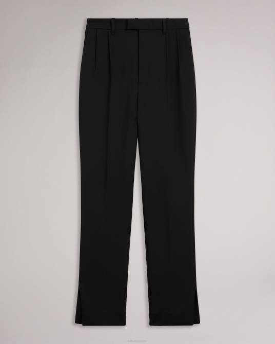 Ted Baker mujer 2ZFP335 ropa pantalones pitillo frittat de sastre con pinzas negro