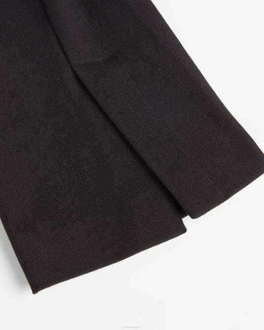 Ted Baker mujer 2ZFP370 ropa pantalones con detalle de aberturas ozete negro