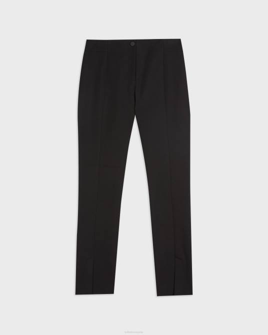 Ted Baker mujer 2ZFP370 ropa pantalones con detalle de aberturas ozete negro