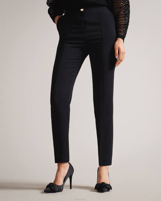 Ted Baker mujer 2ZFP434 ropa pantalones tobilleros rectos raeet negro