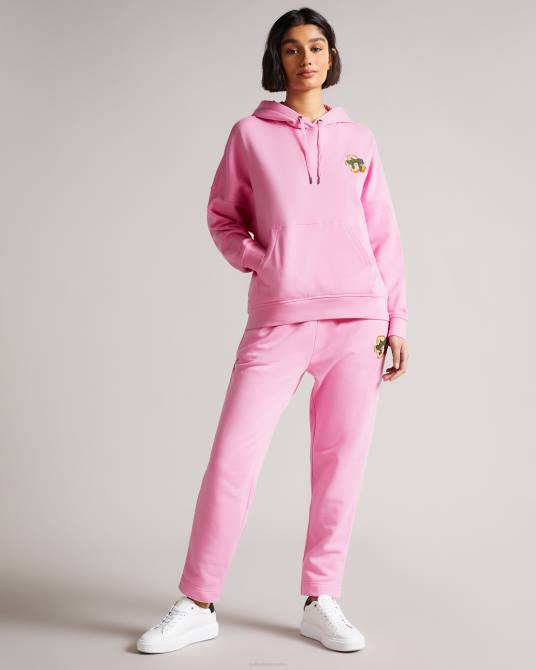 Ted Baker mujer 2ZFP446 ropa Jogger de punto nicolez con flores rosa