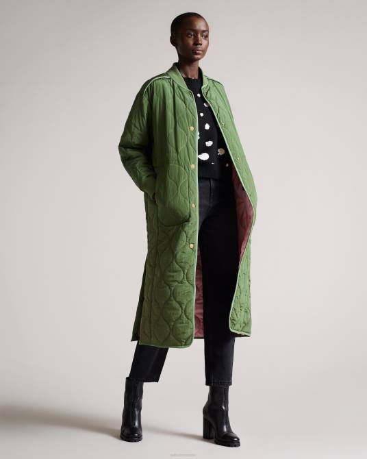 Ted Baker mujer 2ZFP635 ropa ssaskia suéter de punto en jacquard con dobladillo redondeado negro