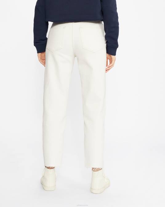 Ted Baker mujer 2ZFP589 ropa vaqueros con pernera de barril ellra blanco