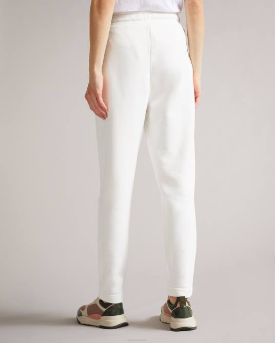 Ted Baker mujer 2ZFP637 ropa pantalones de jogging dorrine tonal magnolia blanco