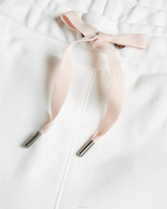 Ted Baker mujer 2ZFP637 ropa pantalones de jogging dorrine tonal magnolia blanco
