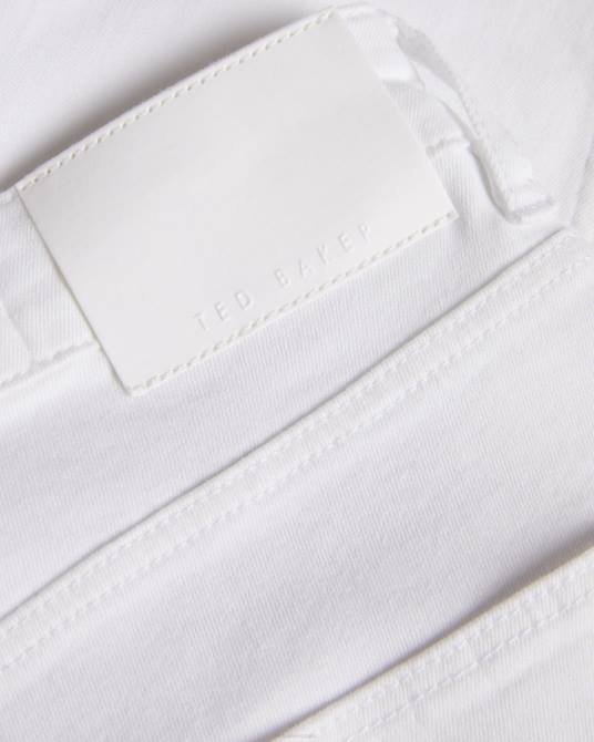 Ted Baker mujer 2ZFP298 ropa jeans ajustados ziarah blanco