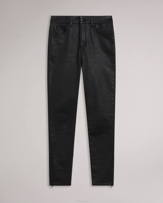 Ted Baker mujer 2ZFP82 ropa jeans ajustados elásticos de satén jazmynn negro
