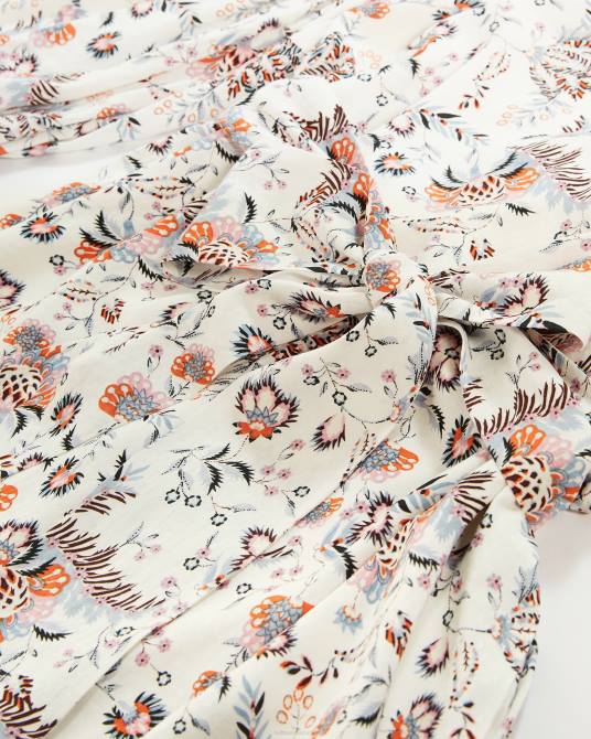 Ted Baker mujer 2ZFP517 ropa vestido corto gilliie con cuello alto blanco