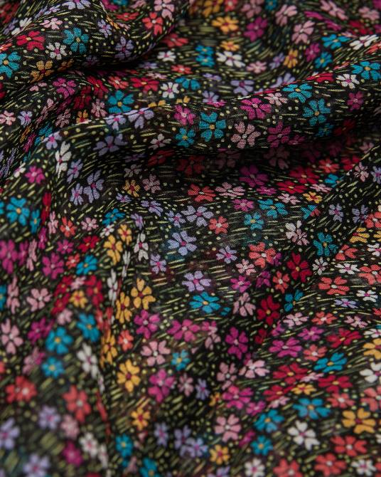 Ted Baker mujer 2ZFP519 ropa vestido midi bevlia con cintura caída negro