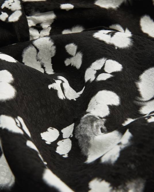 Ted Baker mujer 2ZFP526 ropa vestido largo con lazo en el coño Wilmy negro