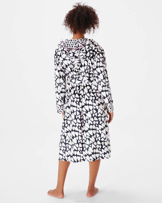 Ted Baker mujer 2ZFP623 ropa bata de corazón glamii negro