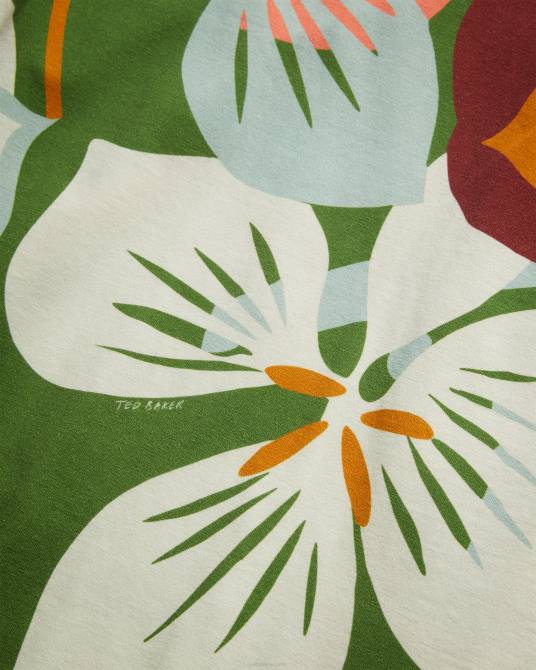 Ted Baker mujer 2ZFP647 ropa bodycon con tirantes Lotye verde