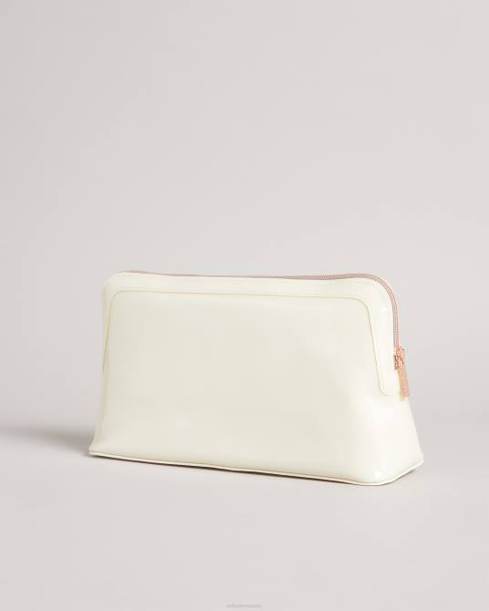 Ted Baker mujer 2ZFP1175 bolsas neceser abbie con lazo curvo Marfil