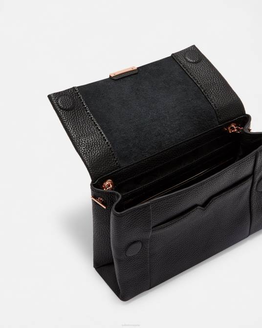 Ted Baker mujer 2ZFP829 bolsas bolso parson xbody de cuero suave sin forro negro