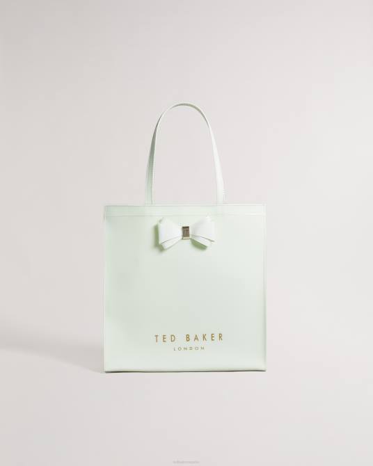 Ted Baker mujer 2ZFP831 bolsas bolso icon grande con lazo liso alacon pl-verde