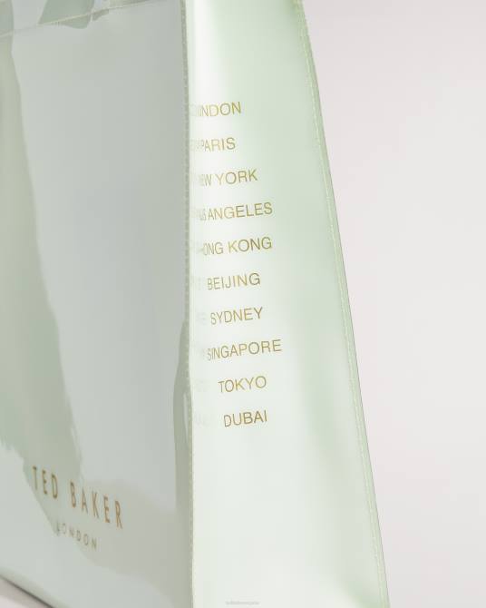 Ted Baker mujer 2ZFP831 bolsas bolso icon grande con lazo liso alacon pl-verde