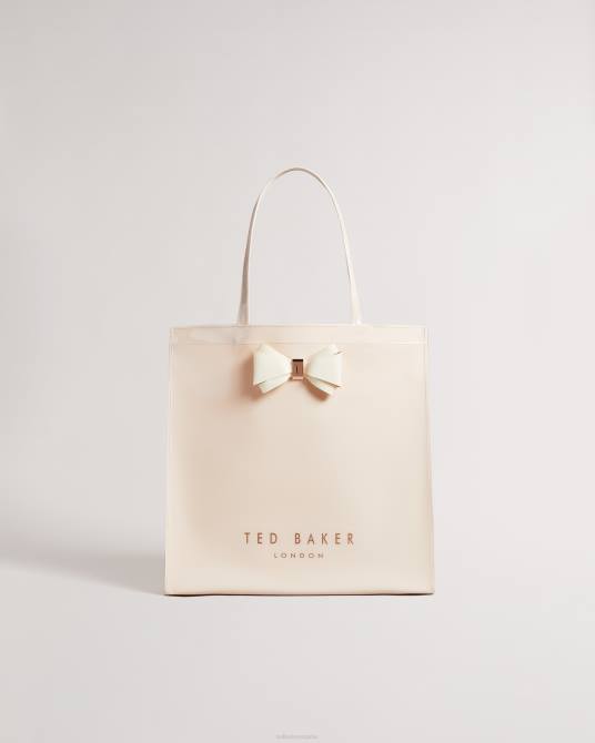 Ted Baker mujer 2ZFP833 bolsas bolso icon grande con lazo liso alacon rosa claro