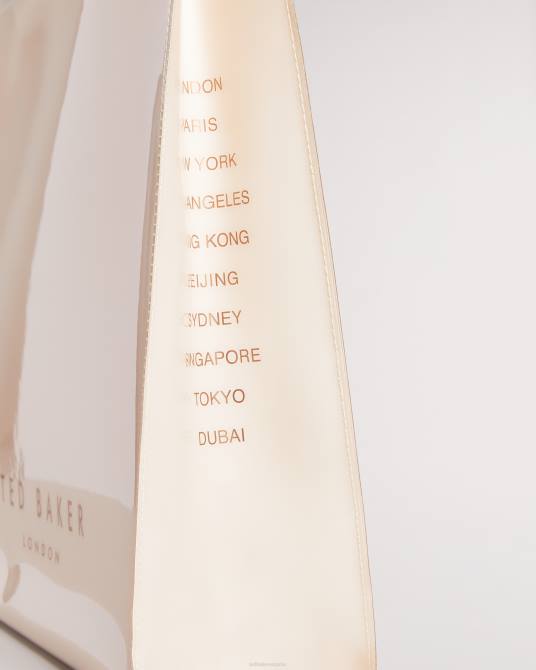 Ted Baker mujer 2ZFP833 bolsas bolso icon grande con lazo liso alacon rosa claro