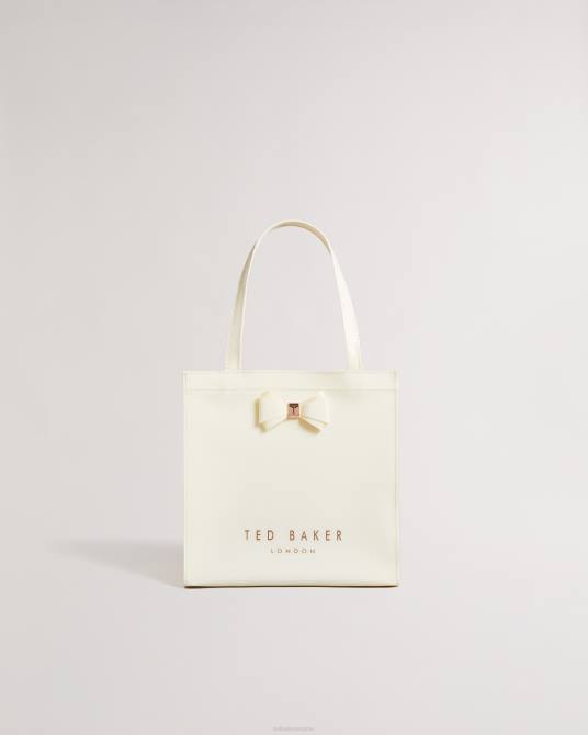 Ted Baker mujer 2ZFP835 bolsas bolso icon pequeño aracon liso con lazo Marfil