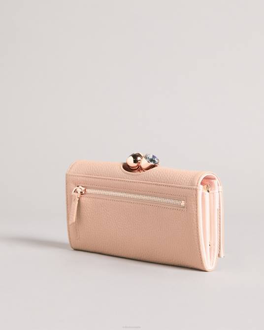 Ted Baker mujer 2ZFP1173 accesorios cartera matiné con pompones de piel texturizada tammyy visón