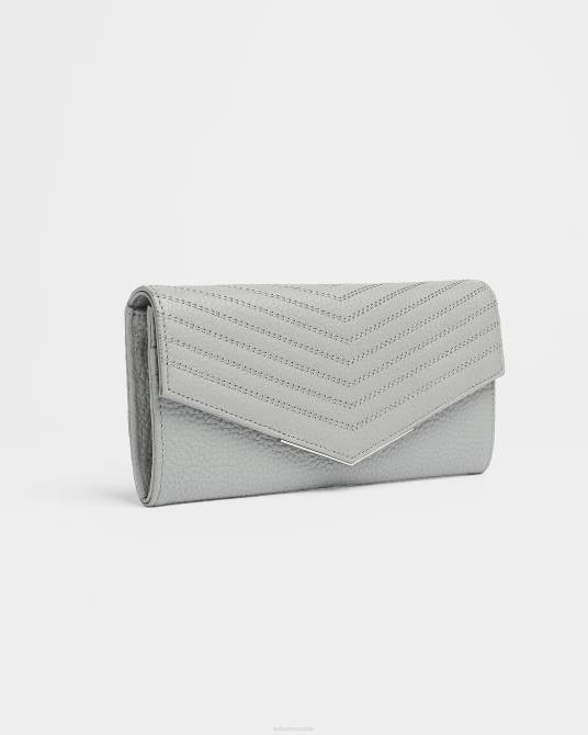 Ted Baker mujer 2ZFP1181 accesorios matiné con solapa acolchada kkattie gris