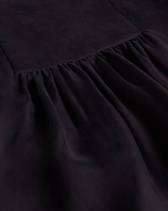 Ted Baker mujer 2ZFP568 ropa top cruzado ralda con blusón de manga larga Armada