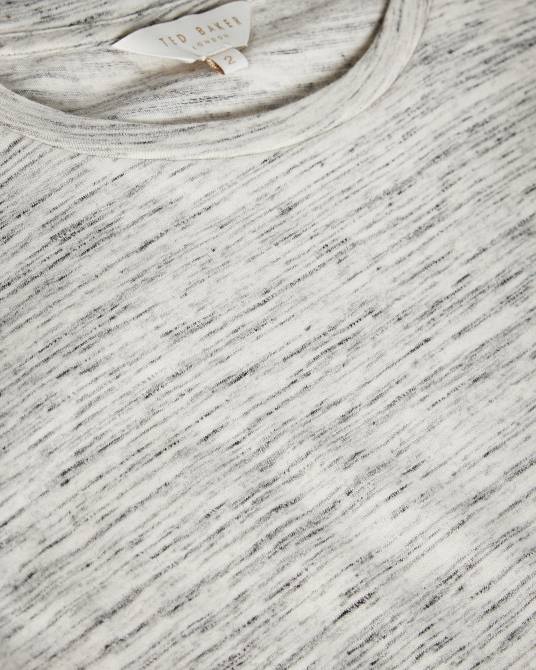 Ted Baker mujer 2ZFP580 ropa chaleco julesa con detalle en el hombro blanco