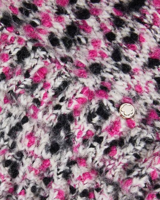 Ted Baker mujer 2ZFP588 ropa jersey corto de diseño técnico de Bbetsy Rosa profundo